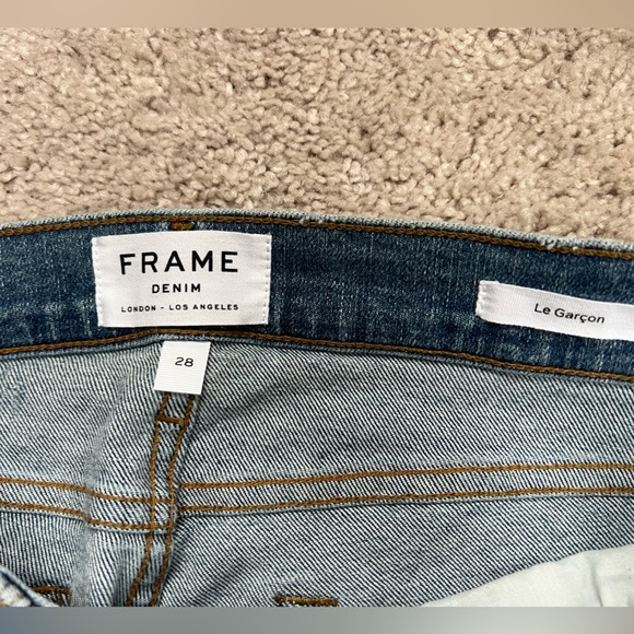 FRAME Le Garcon Denim - Picture 7 of 8